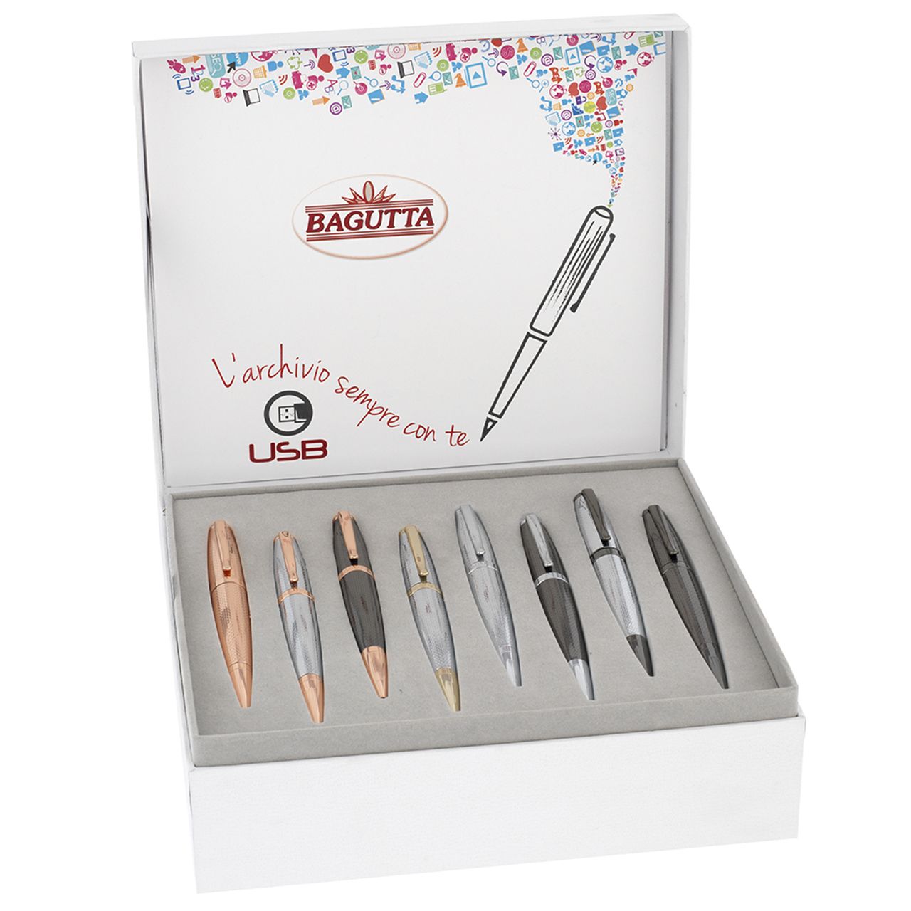 EXPOKIT 1X8 PENNE USB